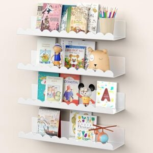  Ultimate Gattlukd Nursery Book Shelves Review (4-Piece Set)
