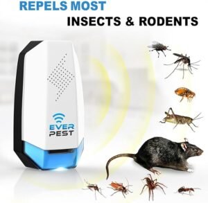 Ultimate Ultrasonic Pest Repeller Control Plug‑in 2 Pack: