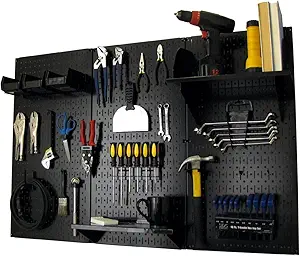 Ultimate Wall Control Pegboard Organizer (4-ft Metal Kit)