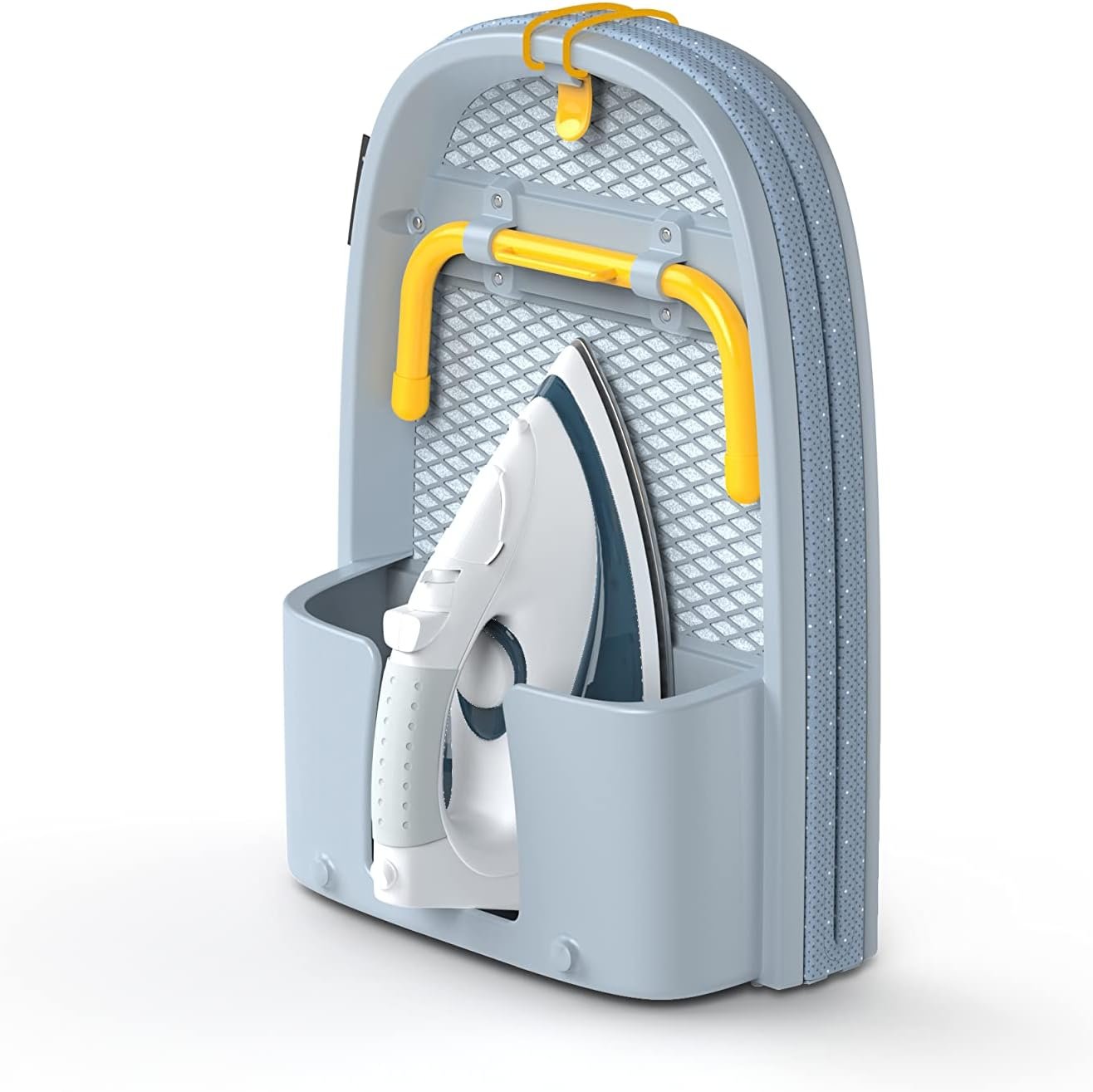 Pocket Folding Ironing Board 35-Inch Compact Space-Saving Ironing Solution
