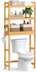 7 Essential Benefits of Over The Toilet Storage for Small Bathrooms (SONGMICS Review)
