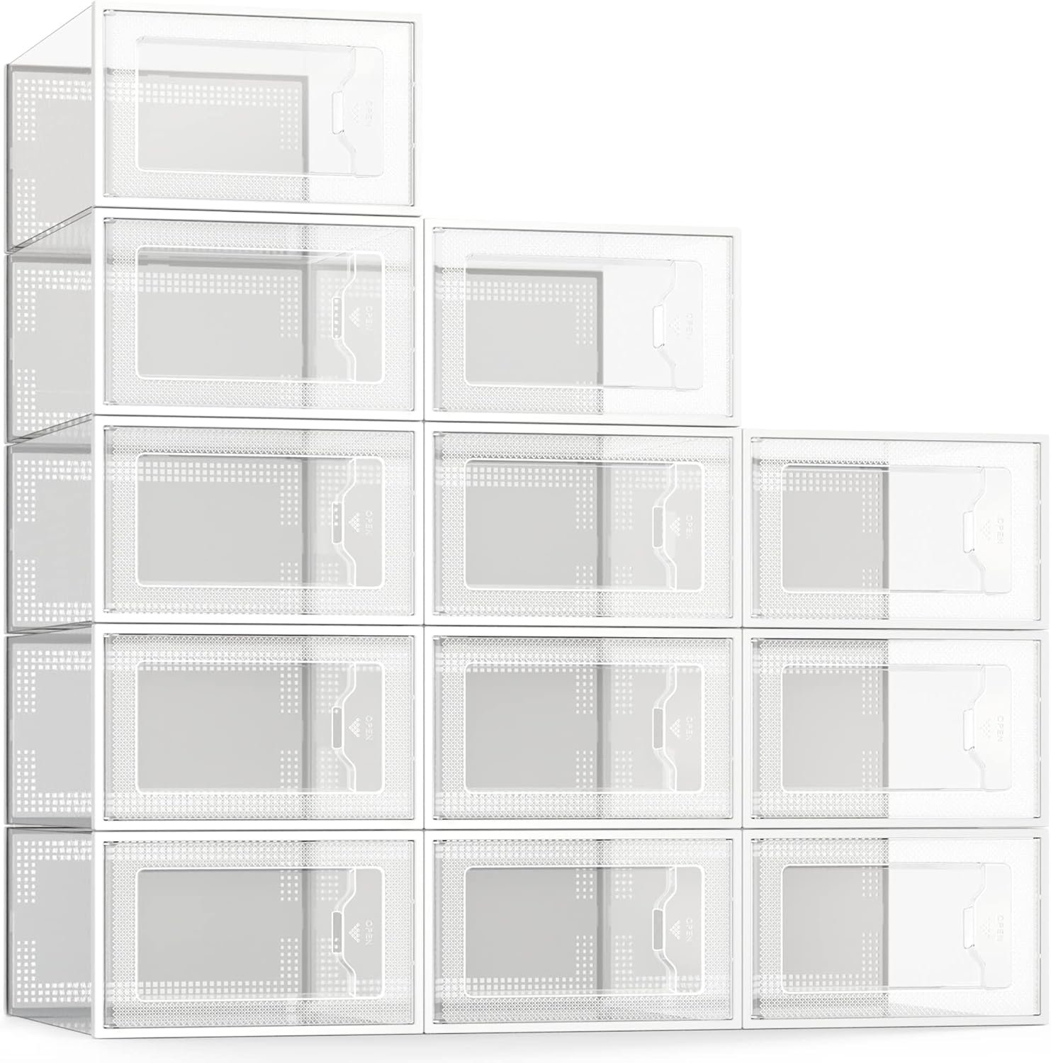 the SEE SPRING 12 Pack Shoe Storage Box: 12 Brilliant Reasons to Choose it.