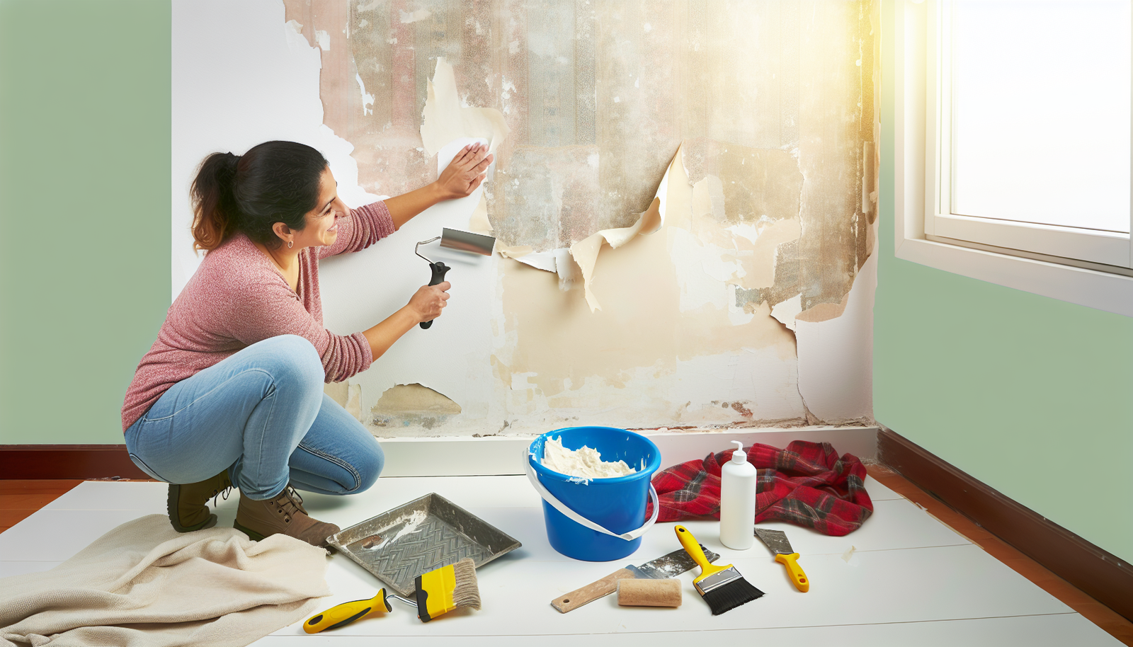 7 Effective Ways to Remove Wallpaper and Stubborn Wallpaper Glue (Step-by-Step Guide)